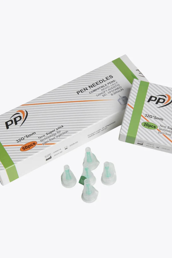 Pen Needles (игли) | 20/50 парчиња | 32G × 5 mm